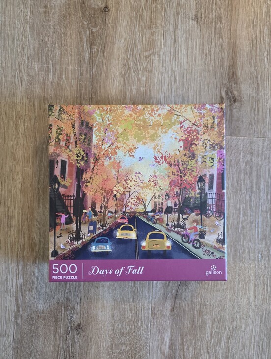 Galison Other - Galison Days of Fall 500 Piece Puzzle